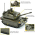 Set,Merkava WW2 5 8-12(343 QLT Military Tank Building Blocks Armed Tank with Soldier Figures,Toys Gift for Boys Pcs)