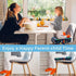 2 Taeku Booster Seat for Dining Table, Portable Kids Toddler Booster Chair Increasing Cushion Cartoon Seat Pad
