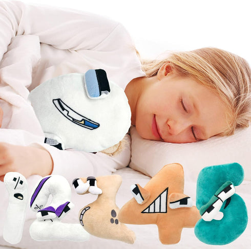 Nume 10PCS Plush Throw Pillow Toy, Nume Plush 0-9 Stuffed Figure Doll for Kids and Adults, Birthday Gift Choice for Fans