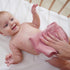 Kewlife gift 20x10in 4Pack(Pink) Baby Muslin Burp Cloths - Ultra Soft & Absorbent, Neutral Colors, Reusable Burp Cloths
