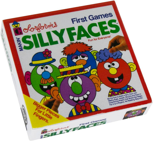 World's Smallest Colorforms Silly Faces
