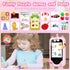 Kids Smart Phone for Girls, Toddler Learning Play Toy Phone with Dual Camera, Game, Music Player, Gifts for Ages 3-10