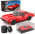 Mould King Super Sports Car Building Set with Display Case, 332 Piece