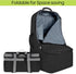 Backpack ZRRAJOY Padded Car Seat Travel Bag for Airplane, Heavy Duty for Air Travel, Water-Resistant Carrier