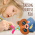 Woodland Themed Christmas Party Hats Making Kit with Chenille Stems & Stickers for DIY Art Craft Home Project