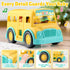 PLAY Yellow School Bus Toy for Toddlers with Figures and Driver | Lights/Music and One-Tap Music Off | Interactive Role