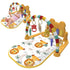 Rwigeboo Baby Activity Center with Music and Light Easy and Safe Baby Gym Play Mat with Hanging Newborns Kids Activity