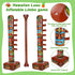 Jenaai Inflatable Tiki Limbo Game, Hawaiian Tropical Theme Fun Limbo Stick Limbo Pole for Tiki Party Decors, Summer
