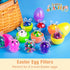 12 Exun Pcs Easter Bunny Mini Squeeze Balls, Easter Basket Stuffers, Easter Egg Fillers, Squishies Stress Relief Fidget