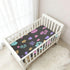 Bseiialft 52 28 Colorful Dog Paws Hearts Cute Crib Sheets for Boys Girls Soft and Breathable Cotton Baby Sheets