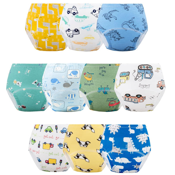 Potty Training Pants for Boys Girls, Learning Designs Training Underwear Pants (10