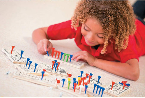 Set 12 Pack Fun Express Wooden Board Games - Classic Travel Games for Kids & Adults | Mini Peg Board Games, Checkers