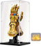 Acrylic Display Case for LEGO Infinity Gauntlet 76191, Nano Gauntlet 76223, Clear Box for Figures, 7.5x6.3x14.2 inch