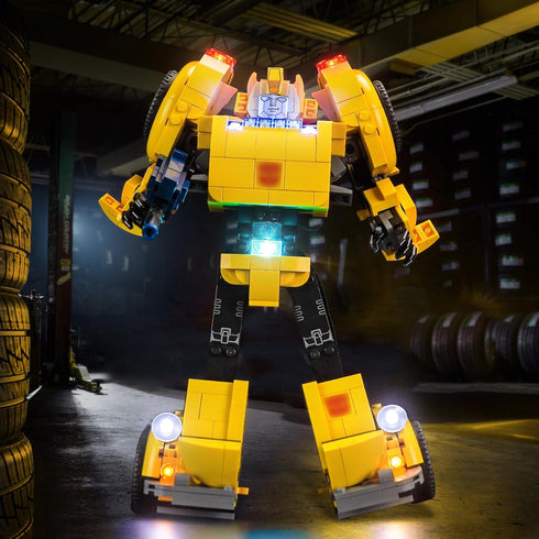 Upgraded LED Light Kit for Lego Icons Bumblebee Building Set Compatible with Lego 10338