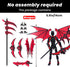 MIGESS 13 Figure,Dummy 13,Articulated 3D 13 Titan Robot Action Robot with Demon Wings, Printed robo Action Figure