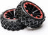 JIUWU 4-Pack Off-Road Wheels - 12mm Hex RC Wheels and Tires, High-Performance Upgrade for 1/10 RC Cars
