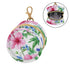 YETTASBIN Hibiscus Flowers Portable Pacifier Holder Case with Metal Hook Buckle & Zipper for Diaper Bag and Stroller