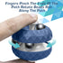 Orbiit Ball Toy - Infinitycube Puzzle Ball Spinning Toy, Creative Stress Reliever for Kids, Adults (1, Blue)