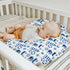 Navy White Nautical Marine Baby Nursing Pillow Covers for Boy Girl Lighthouse Compass Anchors Whale Nursing Pillowcase