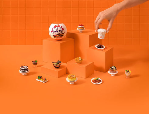 Mini Brands Master Chef Series 1 (2 Pack) - Create 11 Masterchef Dishes, DIY Resin Play, Non-Edible Collectible