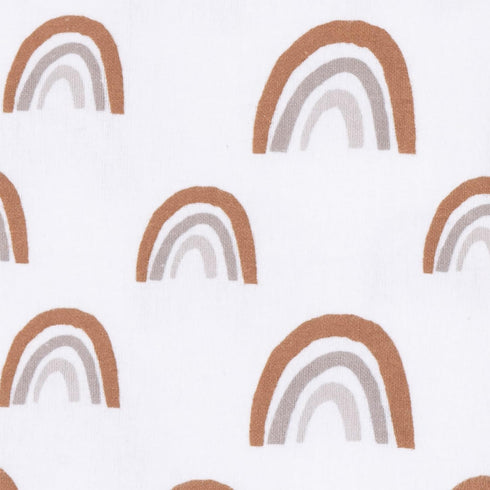 2-Pack Gerber Baby Unisex Knit Crib Sheet, Boho Rainbow, One Size