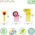 GO FRESH Food Picks for Kids, 30 Pieces Animal Bento Deco Set, Mini Cartoon Toothpick for Baby Showers and Kids Parties