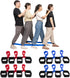 4 Legged Race Bands for Kids and Adults, Relay Race Team Building Games, Perfect for Carnival, Field Day, 2pk, Blue &