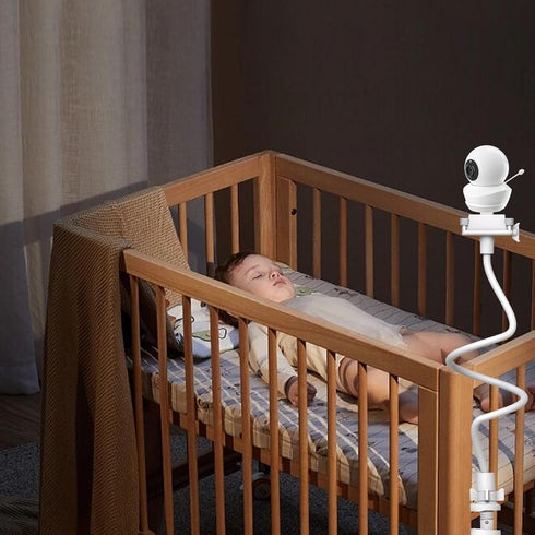 Derebir S2/ V43 /V24 1/4 Baby Monitor Mount Stand Compatible with Babysense Max View HD Camera Flexible Clip Clamp