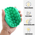 5 Pack Pop Sensory Fidgets, Round Push Bubble and Silicone Pressure Relieving Toys