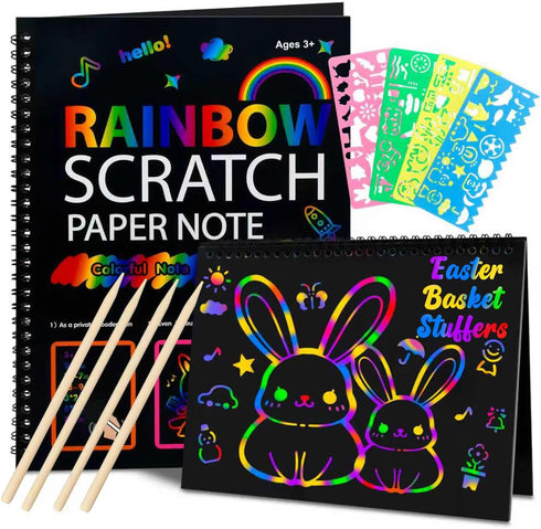 Cvvdycago Scratch Paper Art Crafts: Back to School Classroom Teacher Supplies Stocking Stuffers