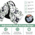 Dalzium Cute Cartoon Panda Leaves Car Seat Cover Baby, Carseat Canopy Cover for Girl Boy, Breathable Baby Carrier Cover