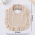 Baby Bibs Muslin Bibs for Girls and Boys, Soft Absorbent Drooling and Feeding Bibs