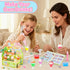 24 Set, 8+ Crelloci DIY Mini Drink Shop Toy, Making Miniature Juice Drinks Cream Material Kit, NOT Edible, Collectible