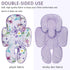2 1 in Infant Car Seat Insert, Car Seat Head Support Baby Girls Boys, Soft Newborn Carseat Insert Cushion, Perfect