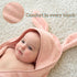 YUMKUKIM 2 Pack Baby Hooded Towel Bath Towels for Newborn with Animal Design Shower Essentials for Baby Girl Boy