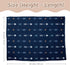 SANDJEST Baby Blanket for Boys, Double Layer Dotted Backing - Arrows Printed 30 x 40 Receiving Blankets for Infant