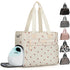 Pritent Large Travel Diaper Bag Tote with 14 Inch Laptop Sleeve, Breast