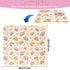 46x42 Inches Basumee Splat Mat High Chair Mat Waterproof Baby Play Splat Mat for Under High Chair Food Catcher