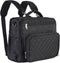 Clearworld Diaper Bag Backpack, Quilted Travel Diaper Bags for Baby Girl & Boy, Waterproof Stylish, Black