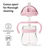 6 oz. OXO Tot Transitions Straw Cup with Removable Handles - - Blossom
