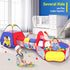 PigPigPen 3 in 1 Kids Play Tent, Pop Up Playhouse with Tunnel and Ball Pit for Indoor/Outdoor Fun