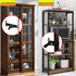 Anchors,(4 Sets) Anti Tip Furniture Adjustable Child Safety Anchors Earthquake Proof & Baby Proofing Kit for Securing