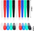 60 Pieces Plastic Cribbage Pegs, Tapered Board Pegs Replacement for Cribbage Traditional Board Game