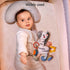 TUMAMA Baby Hanging Toys, Plush Animals Rattle Crinkle Squeaky Mobile Toys for 0-12 Months, Sensory Learning Gift