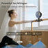 4000mAh 25H 360 4 Portable Stroller Fan, Rechargeable Clip on Baby Fan Battery Life, Head Detachable Rotate Mini Fans