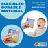 JOYIN 12 Pcs Nontoxic Bath Books - Soft Crinkly Waterproof Cloth Books for Infant, Newborn, Toddlers, Birthday Gifts