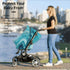 Schgap Marble Blue Car Seat Covers for Baby, Nursing Cover Breastfeeding Baby Carrier Cover Stroller Cover for Shower