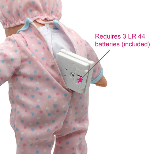 Crib Time Fun - New Adventures 12" Doll Playset for Children's Pretend Play, Ages 2+
