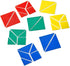 ETA hand2mind Small Plastic Tangrams, Set of 4