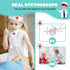 Set, 25Pcs 3-8 Doctor Kit for Kids, Dentist Pretend Play Educational Doctor Toy Wooden Medical Kit with Stethoscope